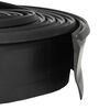 vidaXL Joint de porte de garage Noir 52 x 2 mm 5 m PVC