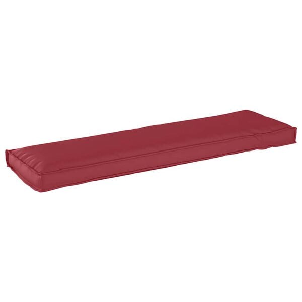 vidaXL Coussin Bordeaux 140 x 40 x 8 cm Tissu Oxford