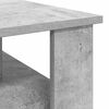 vidaXL Table basse Gris b&eacute;ton 90 x 50 x 40 cm Bois d'ing&eacute;nierie