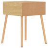 vidaXL Table de chevet Ch&ecirc;ne sonoma 40x40x56 cm Bois d'ing&eacute;nierie