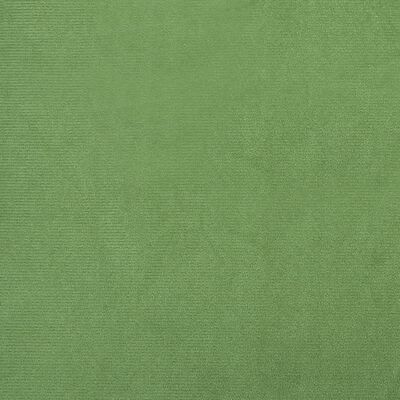 vidaXL Chaises pivotantes à manger lot de 6 vert clair velours