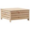 vidaXL Salon de jardin 3 pcs avec coussins Bois de pin massif