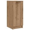 vidaXL Armoire &agrave; chaussures ch&ecirc;ne artisanal bois d'ing&eacute;nierie