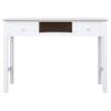 vidaXL Buffet Blanc 108x45x76 cm Bois de Paulownia massif