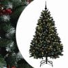 vidaXL Sapin de No&euml;l artificiel vert avec boule 150 cm 150 LED