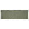vidaXL Tapis de surface Vert olive 80 x 250 cm Jute