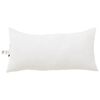 vidaXL Couette avec Oreillers 3 pcs Blanc Microfibre et Plumes D'oie