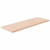 vidaXL Panneau d'&eacute;tag&egrave;re 60x20x1,5 cm Bois de ch&ecirc;ne massif non trait&eacute;