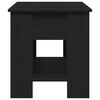 vidaXL Table basse Chêne noir 101 x 49 x 52 cm Bois d'ingénierie