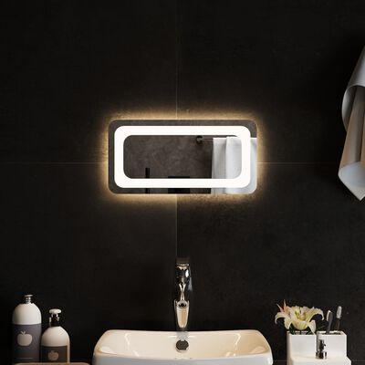 vidaXL Miroir de salle de bain à LED 40x20 cm