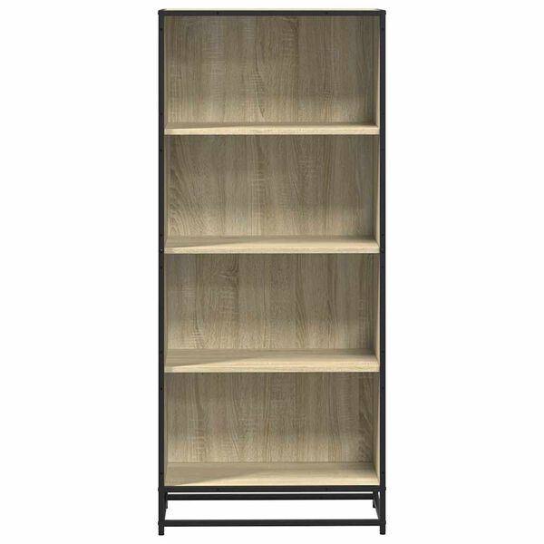 vidaXL Biblioth&egrave;que ch&ecirc;ne sonoma 60x35x139 cm bois d'ing&eacute;nierie