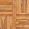 vidaXL Dessus de table Bois de teck solide 70x70x2,5 cm