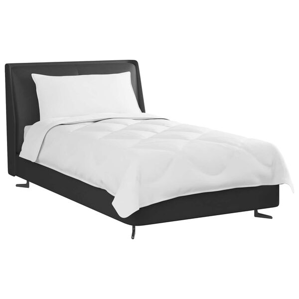 vidaXL Duvet toutes saisons avec oreiller 2 pcs Blanc Microfibre