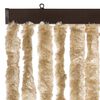 vidaXL Moustiquaire Beige 56x200 cm Chenille
