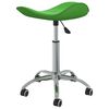 vidaXL Tabouret de salon et spa Vert Similicuir