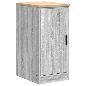vidaXL Armoire de rangement de garage sonoma gris 40x51x85 cm bois pin