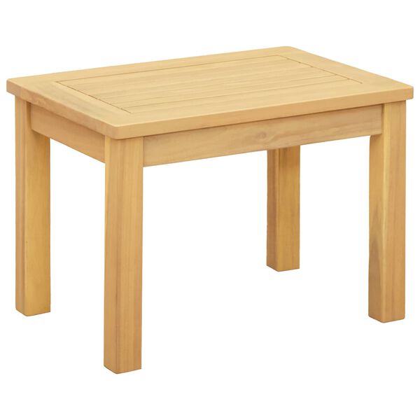 vidaXL Table basse de jardin 50x35x36 cm Bois solide d'acacia