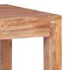 vidaXL Table basse 53x50x50 cm bois d'acajou massif