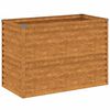 vidaXL Jardini&egrave;re sur&eacute;lev&eacute;e 100x50x69 cm Acier Corten