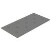 vidaXL Panneaux muraux 12 pcs Gris 60x30 cm Similicuir 2,16 m²