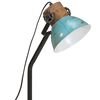vidaXL Lampe de bureau 25 W bleu d&eacute;lav&eacute; 18x18x60 cm E27