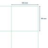 rillprint &Eacute;tiquettes autocollantes 105x99 mm 1000 feuilles Blanc