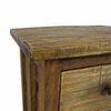 vidaXL Table de chevet bois massif d'acajou 40x30x51 cm