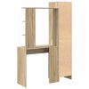 vidaXL Bureau 2 pcs Ch&ecirc;ne Sonoma