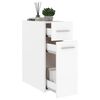 vidaXL Armoire d'apothicaire Blanc 20x45,5x60 cm Bois d’ingénierie