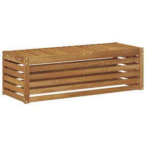 vidaXL Banc de Jardin Bois d'Acacia Massif Naturel 115 x 43 x 37 cm