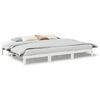 VidaXL Cadre de lit familial sans matelas blanc 240x200 cm