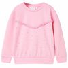 Sweatshirt pour enfants rose 116