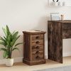 vidaXL Commode avec tiroir Marron 35 x 30 x 60 cm Bois de teck massif