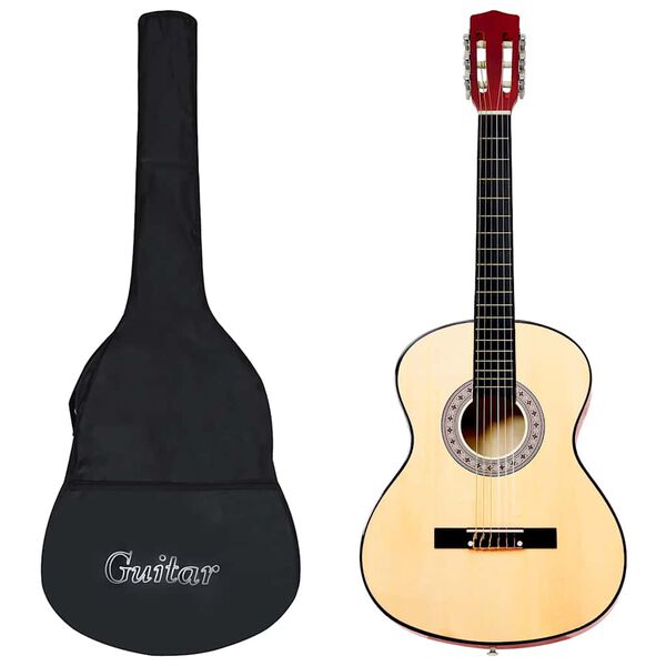 vidaXL Guitare classique avec sac pour d&eacute;butants 3/4 36"