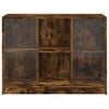 vidaXL Buffet ch&ecirc;ne fum&eacute; 102x37x75,5 cm bois d'ing&eacute;nierie