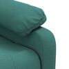 vidaXL Fauteuil Vert fonc&eacute; Tissu