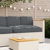 vidaXL Set de coussins de palette 3 pcs Anthracite 120 x 80 x 12 cm