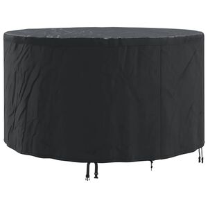 vidaXL Housse pour meubles Noir 157 x 157 x 71 cm Tissu Oxford 600D
