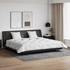 vidaXL Duvet d'hiver avec oreiller 3 pcs Blanc Microfibre