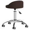 vidaXL Tabouret de massage Marron Similicuir