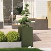 vidaXL Jardini&egrave;re vert olive 40x80x80 cm acier