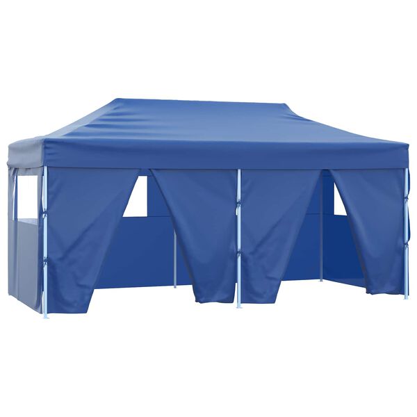 vidaXL Tente de f&ecirc;te Bleu 291 x 580 x 315 cm Tissu Oxford