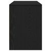 vidaXL Meuble TV Ch&ecirc;ne noir 102 x 37,5 x 52,5 cm Bois d'ing&eacute;nierie