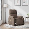 vidaXL Fauteuil inclinable de massage électrique marron