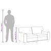 vidaXL Canap&eacute; &agrave; 2 places Cr&egrave;me 120 cm Similicuir