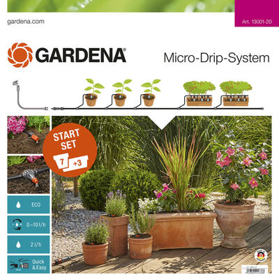 GARDENA Système micro-gouttes de pots de fleurs M Starter Set 13001-20