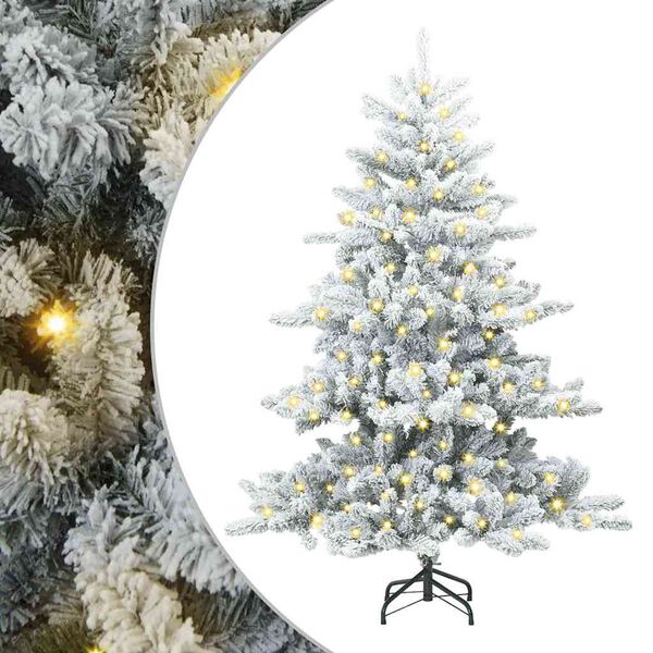 vidaXL Sapin de Noël Artificiel à Branches Articulées 150 cm PVC