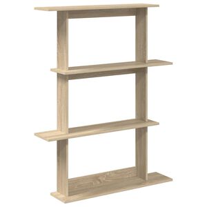 vidaXL &Eacute;tag&egrave;re Murale Ch&ecirc;ne Sonoma 100 x 20 x 126 cm Bois d'ing&eacute;nierie