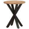 vidaXL Table d'appoint 48x48x56 cm Bois d'acacia massif