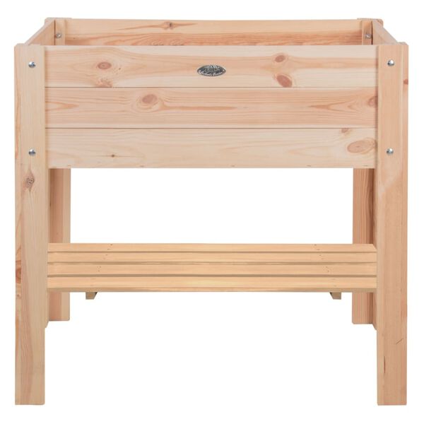 Esschert Design Jardini&egrave;re sur&eacute;lev&eacute;e avec pieds L Naturel S